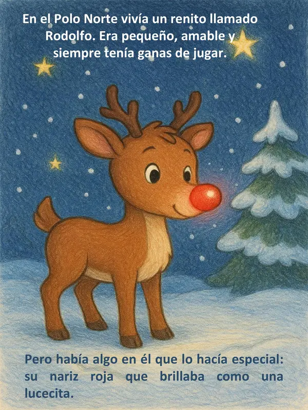 Cuento: "Rodolfo el reno"