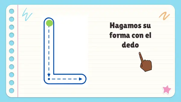 Letra L:la-le-li-lo-lu