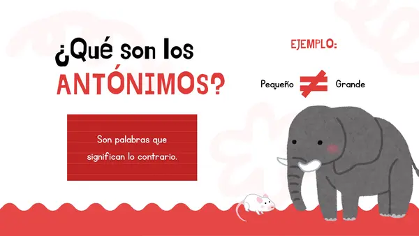 Sinónimos y antónimos 📘✏️
