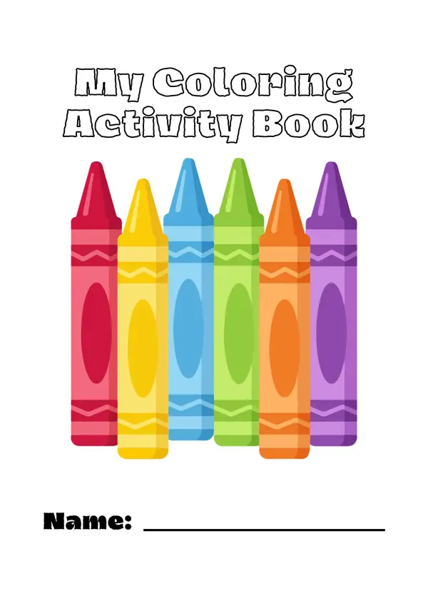 My coloring Activity book