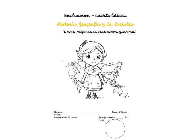 Historia. “Líneas imaginarias, continentes y océanos”