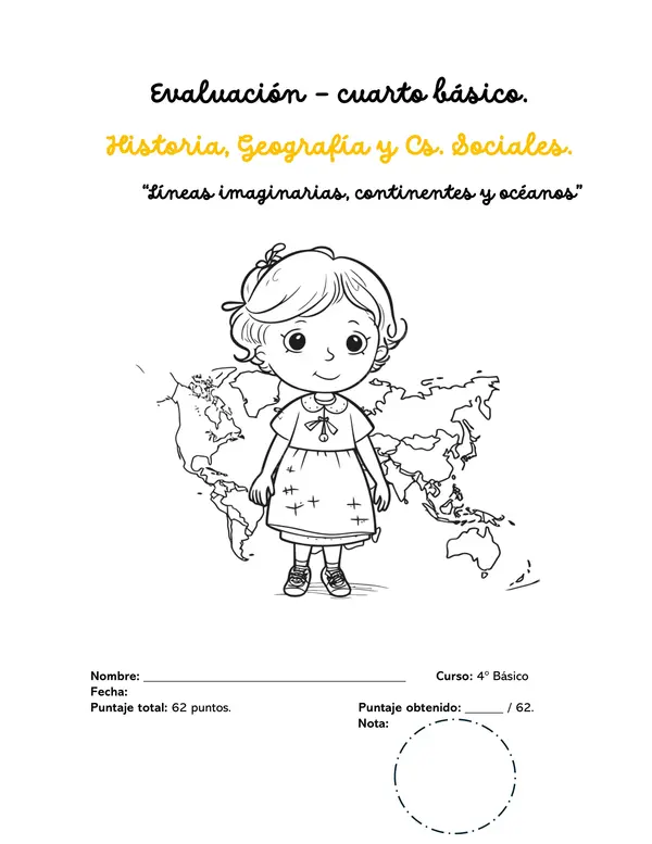 Historia. “Líneas imaginarias, continentes y océanos”