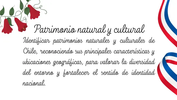 Fichas patrimonio natural y cultural