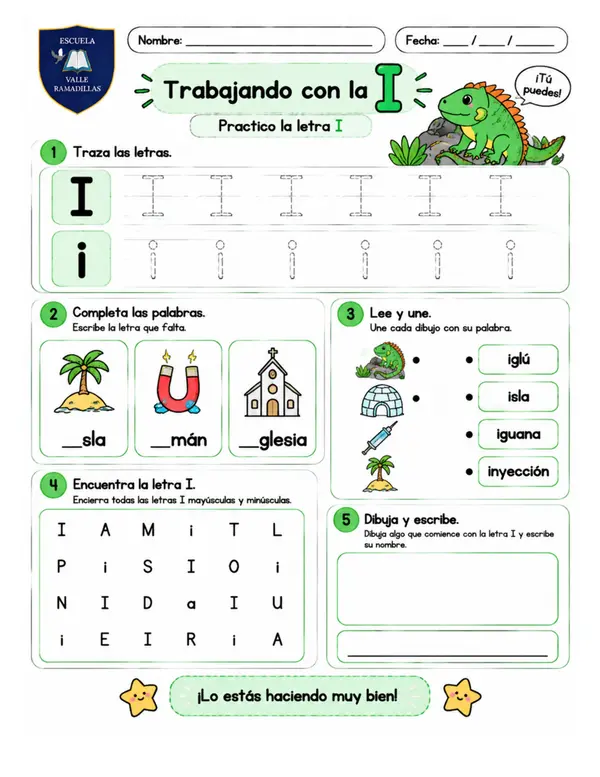 Cuadernillo repaso vocales
