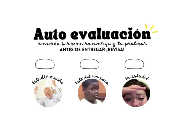 AUTOEVALUCION