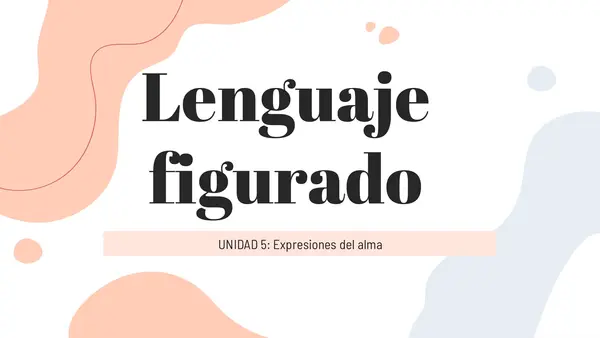 lenguaje figurado