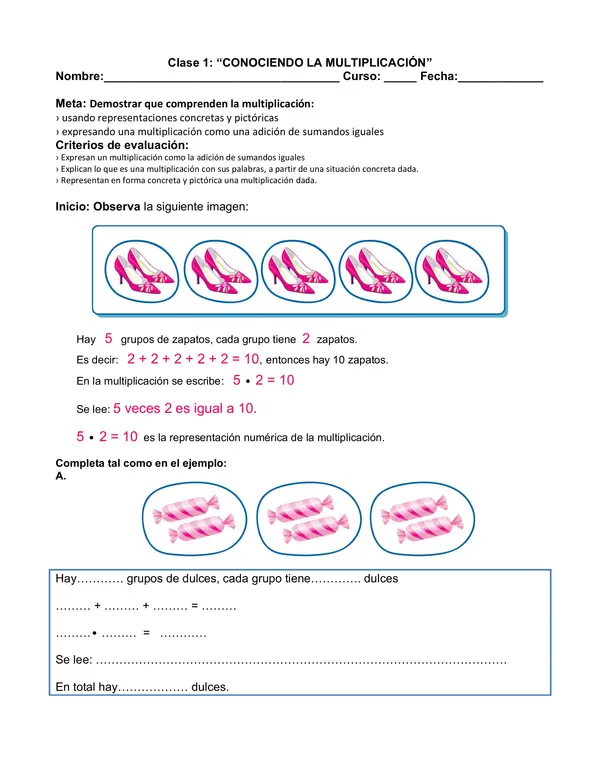 Proyecto Nivelación Matemática Segundo OA 11