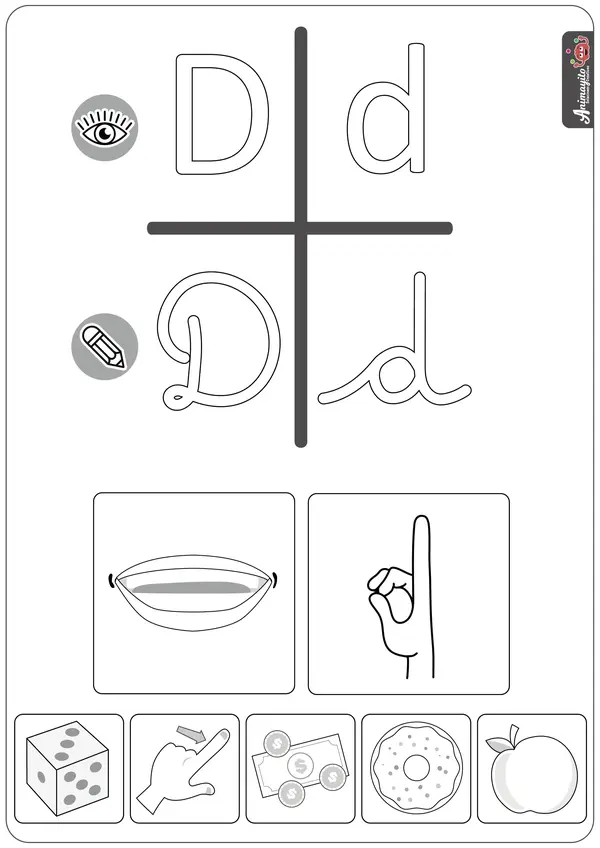 Alfabeto Inclusivo (abecedario) para colorear