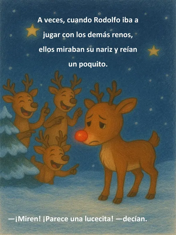 Cuento: "Rodolfo el reno"