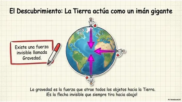 Clase 5: Fuerza de Gravedad | Diapositivas Ciencias 4° Básico