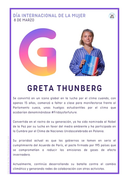 GRETA THUNBERG - SUECIA