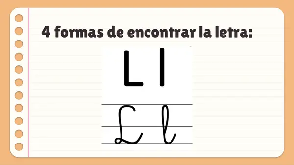 Letra L:la-le-li-lo-lu