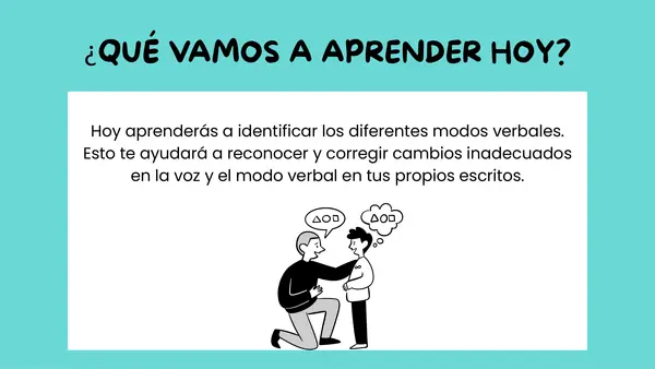 modos verbales