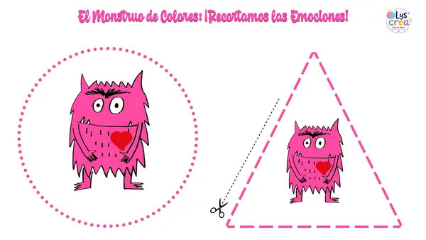 El Monstruo de Colores: ¡Recortamos las Emociones!