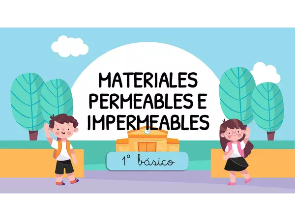 Materiales permeables e impermeables 