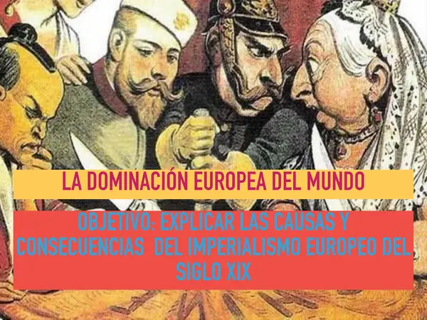IMPERIALISMO EUROPEO DEL SIGLO XIX
