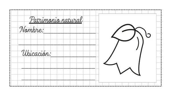 Fichas patrimonio natural y cultural