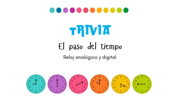 El paso del tiempo