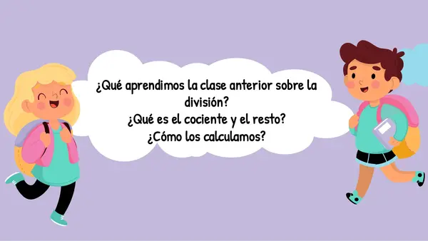 PPT Dividir por un número sin reagrupación y sin resto