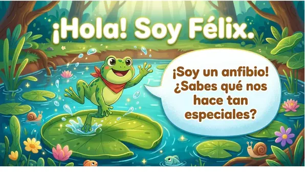 Los anfibios.