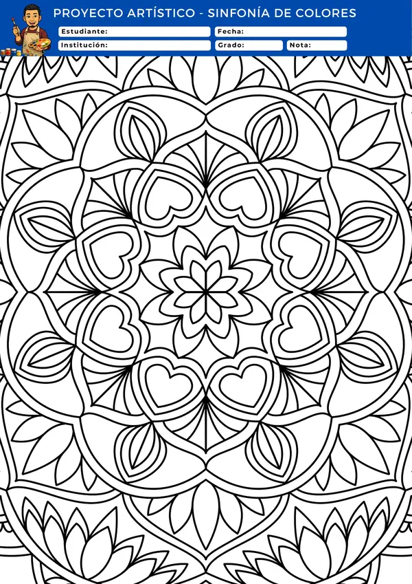 Sinfonía de Colores - Mandalas
