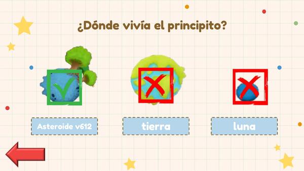 Comprensión de textos : El principito