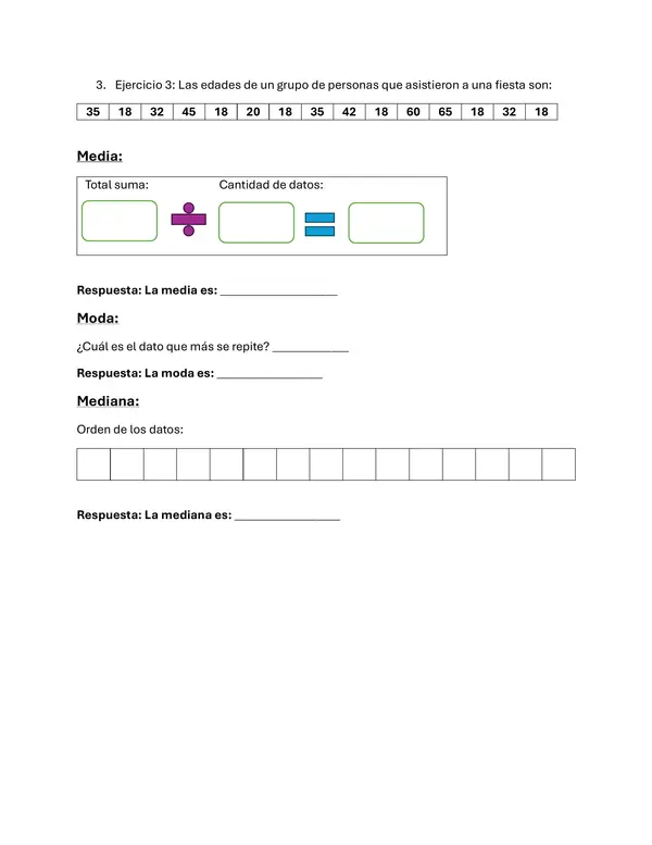 Evaluación adecuada medidas de tendencia centra