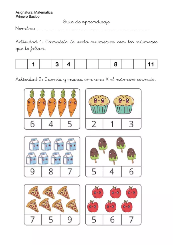 Ficha de Matemática