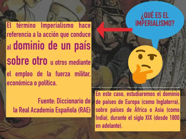 IMPERIALISMO EUROPEO DEL SIGLO XIX