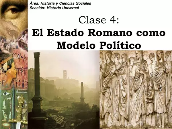 El Estado Romano como Modelo Político