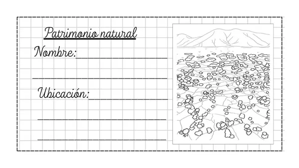 Fichas patrimonio natural y cultural