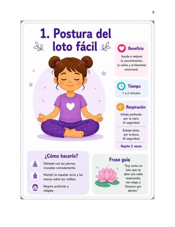 "CARTAS DE MEDITACIÓN Y RESPIRACIÓN CONCIENTE"PIE-TO-AULA-TERAPIA
