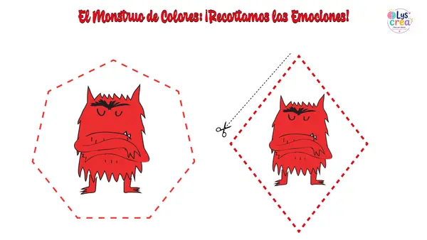 El Monstruo de Colores: ¡Recortamos las Emociones!