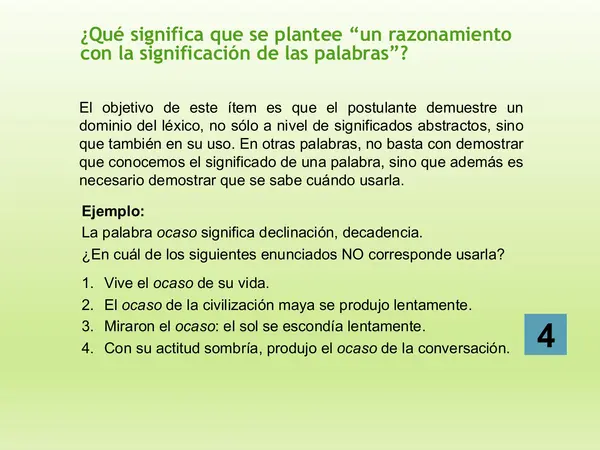 PPT PREPARACION PAES, LENGUAJE , Tvocabulario contextual, CLASE 5