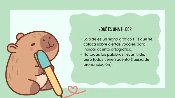 Reglas de acentuación 