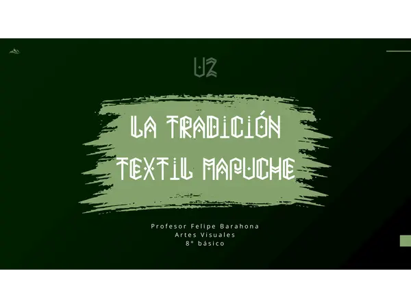 Tradición textil Mapuche