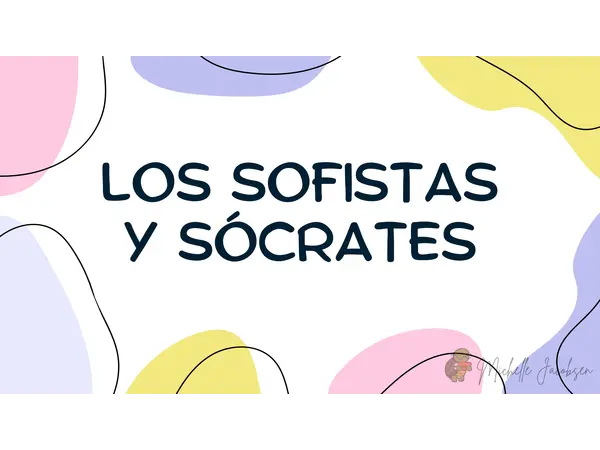 Presentación Los sofistas y Sócrates (filosofía)
