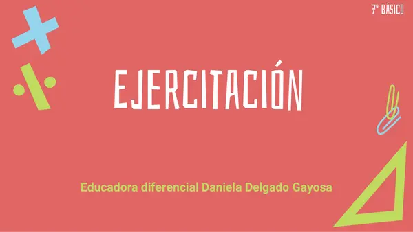 7° juego de ejercitación.