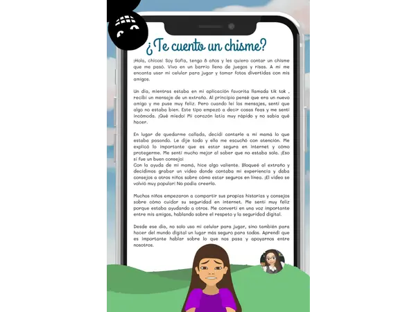 Cuento sobre el ciberacoso infantil
