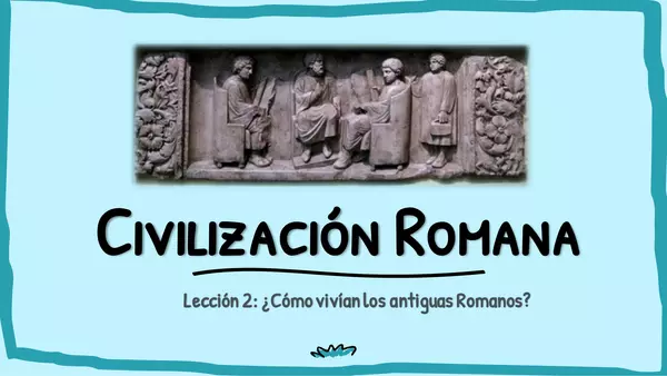 Los Romanos: Organización social y familiar