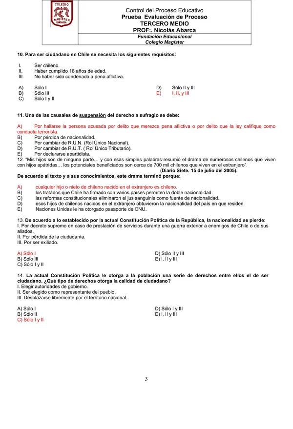 Prueba de nacionalidad-ciudadanía