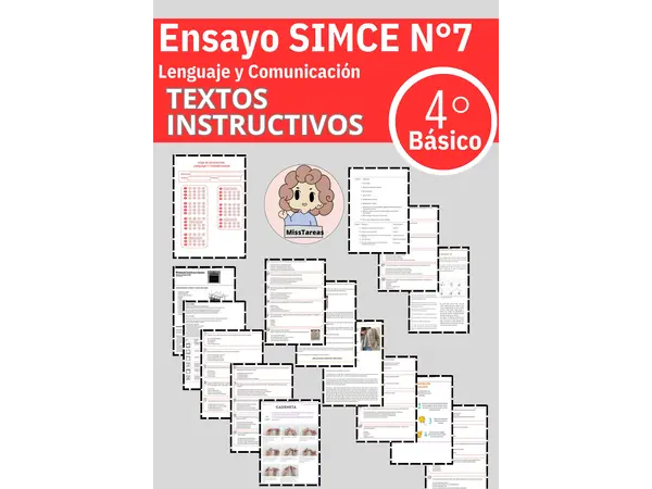 Ensayo SIMCE Lenguaje 4to básico N°7