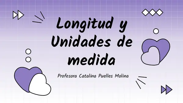 Longitud y Unidades de medida 4to básico