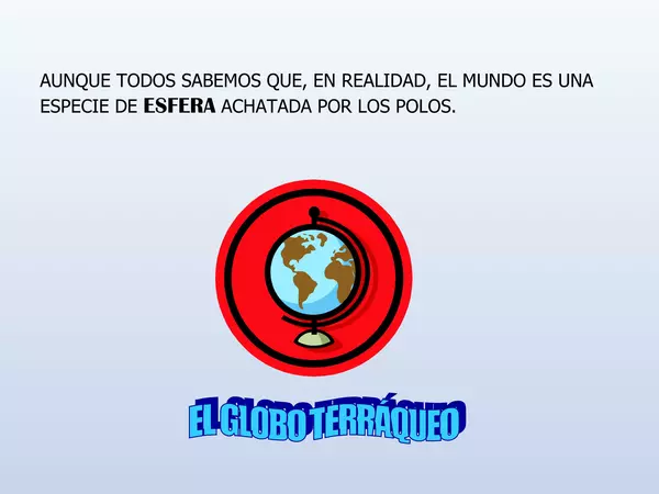 Presentacion de clase "las coordenadas geograficas",Historia  Cuarto basico 