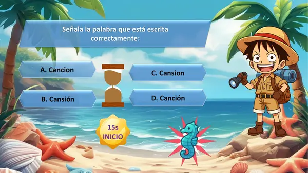 BUSQUEDA DEL TESORO ORTOGRAFICO