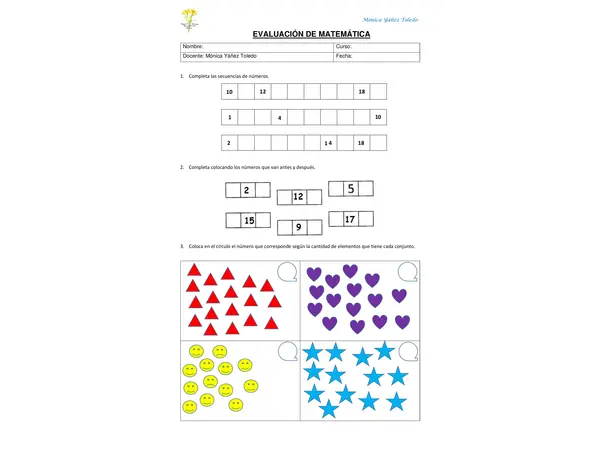 Prueba de matemática