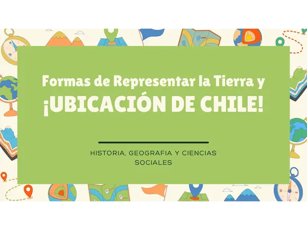 ppt mapas: ubicación de chile 1° Básico + actividad 