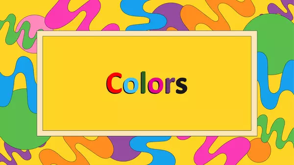 Colors (first class)