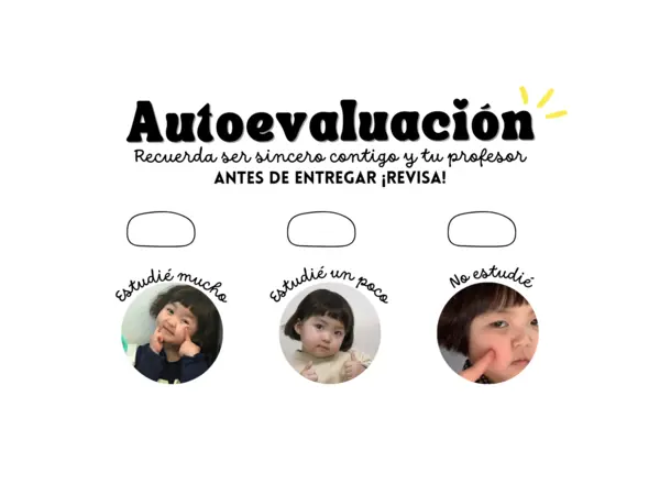 AUTOEVALUACIÓN