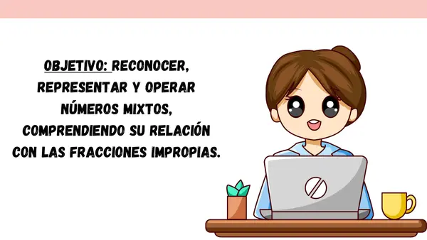 Representación de números mixtos y fracciones equivalentes